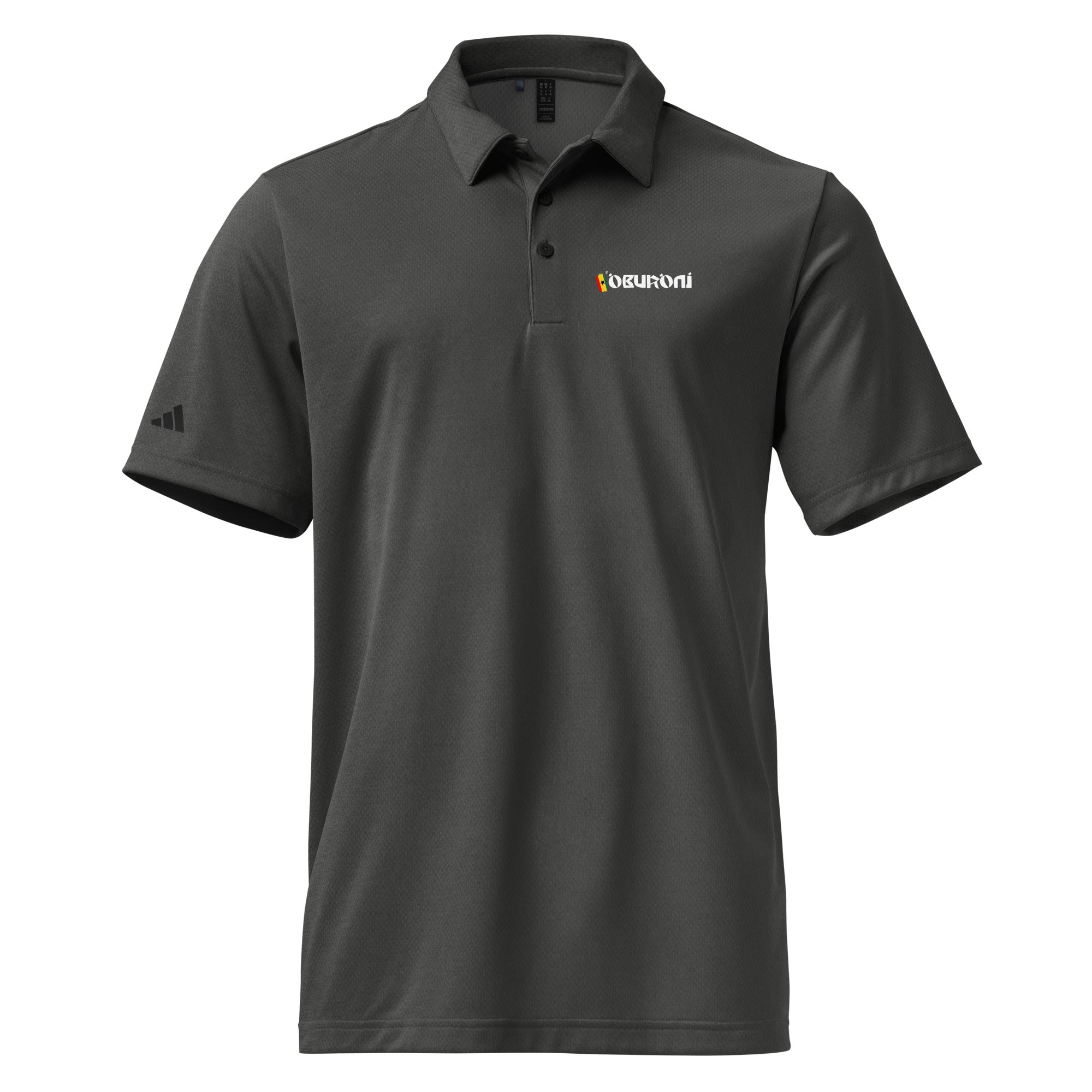 Men's Oburoni Adidas Space-Dyed Polo Shirt – Oburoni.com